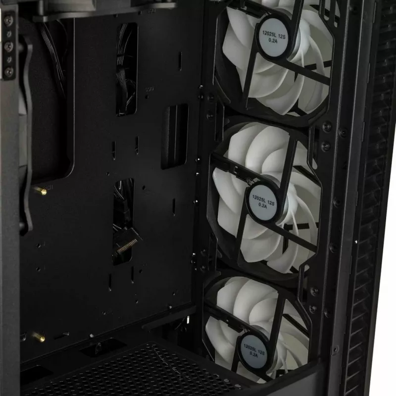 Kolink Observatory HF Glass ARGB Midi-Tower - juoda