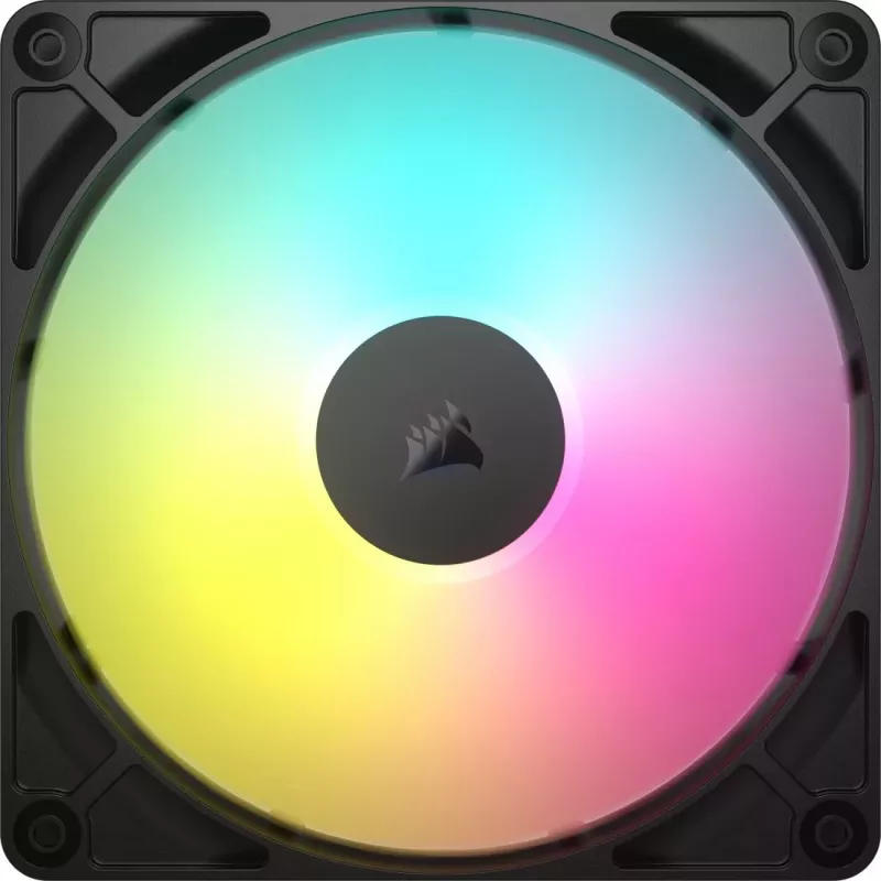 Ventiliatorius Corsair RS140 ARGB 14 cm juodas 330-1700 RPM