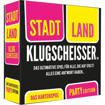 Stadt Land Klugscheisser – Kortų žaidimas (Vakarėlių versija), Vakarėlių žaidimas