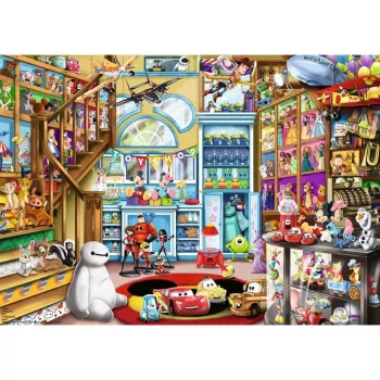 Dėlionė Ravensburger Disney Pixar Toy Store 1000 vnt Animaciniai filmai