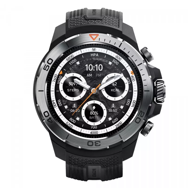 Išmanusis laikrodis Mibro GS Explorer Obsidian Black (juodas)