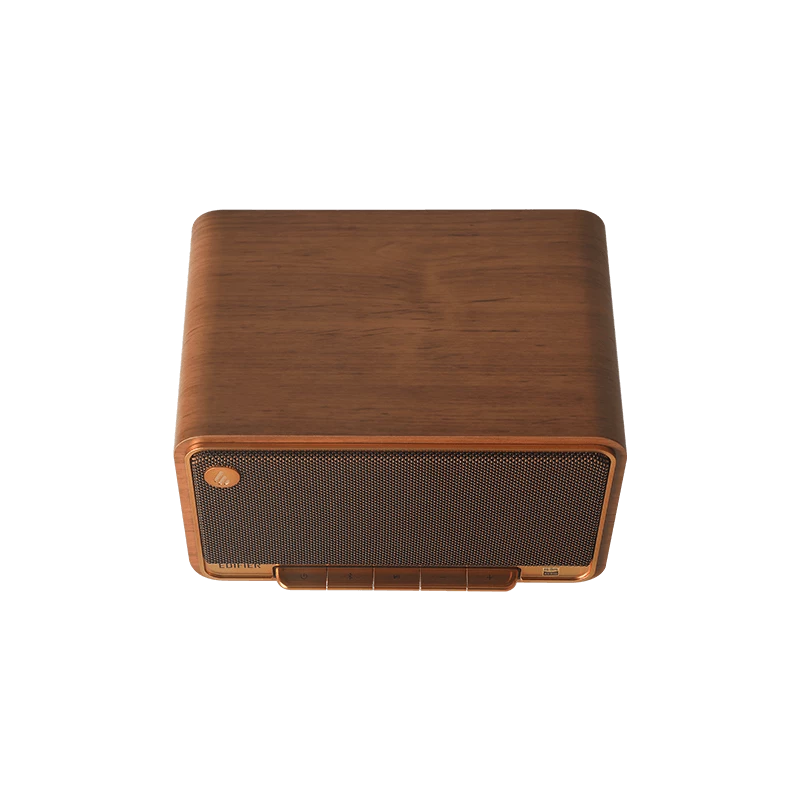 Edifier D32 WiFi garsiakalbis su Bluetooth, medžio danga, kelių kambarių sistema