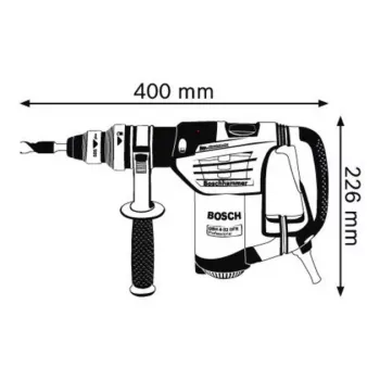 Bosch 0 611 332 101 sūklinis plaktukas 900 W 800 RPM