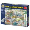 Dėlionė Jumbo Jan van Haasteren „Jumbo geht einkaufen“ 1000 dalių (20028)