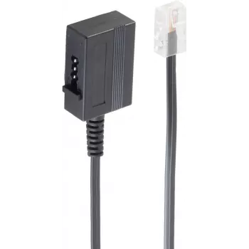Telefono laidas ShiverPeaks BS71041-1 0.2 m Juodas