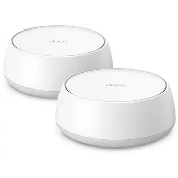 TP-Link Deco BE22 (2 vnt.) belaidis tinklo rinkinys Wi-Fi 7 (802.11be) 2,4 GHz / 5 GHz, balta spalva