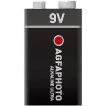 AgfaPhoto Ultra 6LR61 9 V bloko baterija Šarminė-mangano 9 V 1 vnt. (110-851808)