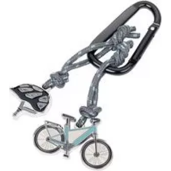 Rakto pakabukas TROIKA E-BIKE KR24-02/BK patvarus dizainas lengvas svoris