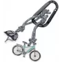 Rakto pakabukas TROIKA E-BIKE KR24-02/BK patvarus dizainas lengvas svoris