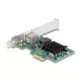 DeLOCK PCI Express x1 kortelė 1 x RJ45 Gigabit LAN BCM Pilka