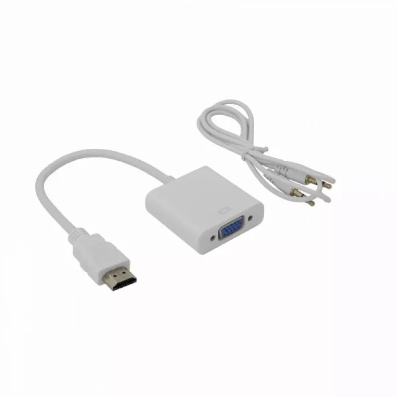 Sbox HDMI (M.) į VGA (M.) + Audio adapteris AD.HDMI-VGA+A
