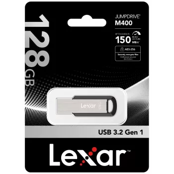 USB atmintukas Lexar 128 GB USB Type-A 3.2 Gen 1 JumpDrive M400