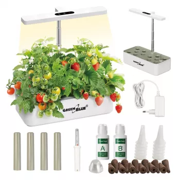 GreenBlue GB133 išmanusis auginimo vazonas SMART pot, 4L, 12 augalų, pilno spektro LED