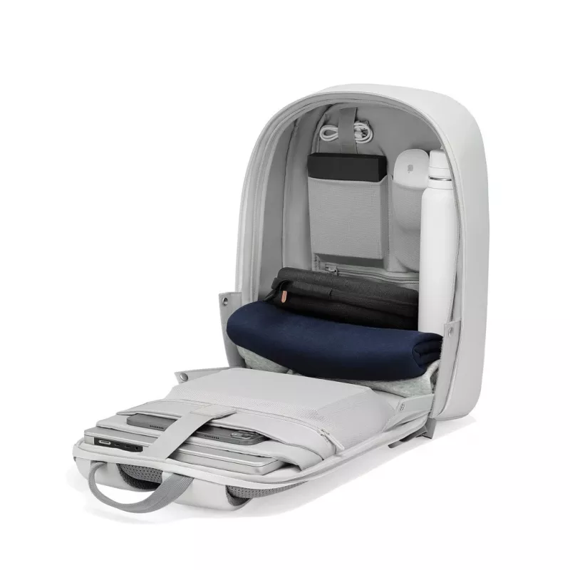 XD Design Bobby Edge P706.2503 apsauginė kuprinė nuo vagysčių, balta