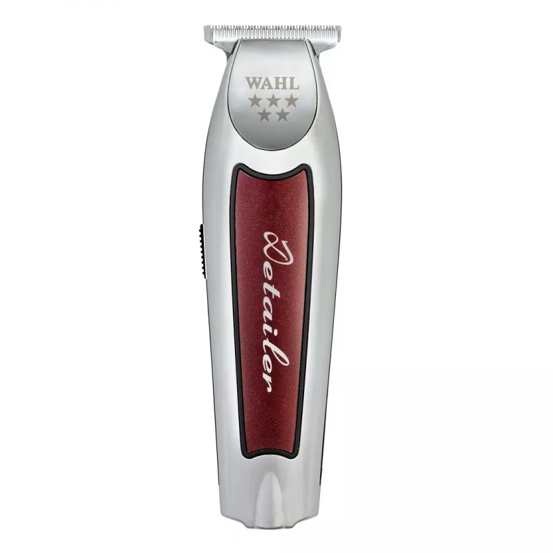 Wahl Cordless Detailer Li Burgundinė, sidabrinė ličio jonų (Li-Ion) belaidė kirpimo mašinėlė