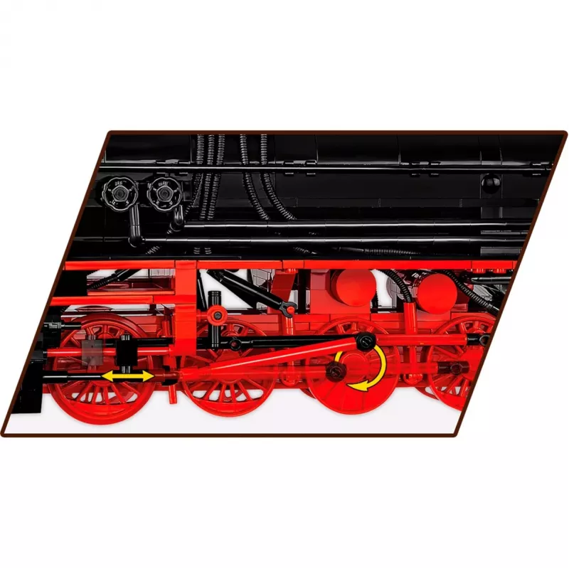DR BR Class 52 garvežys, konstrukcinis žaislas, mastelis 1:35