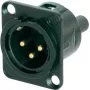 Neutrik NC3MD-S-B-1 jungiamasis aksesuaras juodas