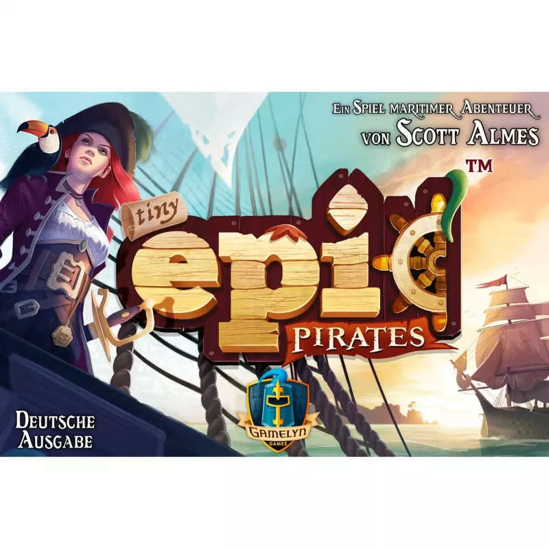 Tiny Epic Pirates šeimyninis žaidimas