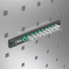 Veržliarakčių rinkinys Wera Zyklop A 1/4 colio juodas/žalias, 9 dalių
