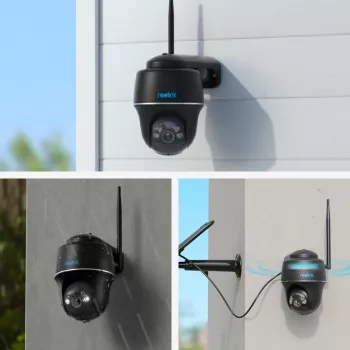 Reolink IP kamera ARGUS PT 5MP TYP-C juoda Baterija