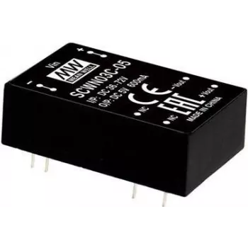 Maitinimo adapteris MEAN WELL SCWN03C-15 3W 15V 36-72V įėjimas