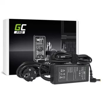 Maitinimo adapteris Green Cell AD01P — 60 W, 19 V 3,42 A, vidinis nešiojamojo kompiuterio maitinimo šaltinis, juodas