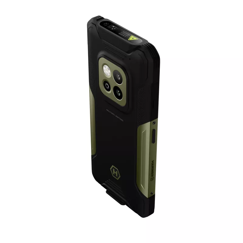 Atsparus išmanusis telefonas MYPHONE Hammer Construction 2 5G Military Edition Dual SIM vandeniui atsparus