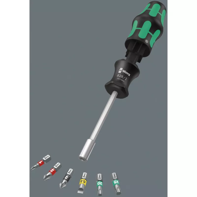 Wera Kraftform Kompakt 27 Set 1 atsuktuvų rinkinys, 7 dalių (05051510001)