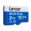 „Lexar BLUE PLUS“ atminties kortelė MicroSDXC 2 TB UHS‑I, 170 MB/s, U3 V30, atspari vandeniui