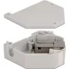 Delock modulinis adapteris – tvirtinamas ant DIN bėgelio – CAT 6a – STP – pilkas – 1 jungtis (86014)