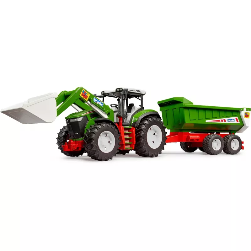 Priekinio pakrovimo savivartis BRUDER BR-03452 traktoriui Roadmax – žaislinis priedas