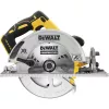 Diskinis pjūklas DeWALT DCS572NT — 18 V Li-Ion, bešepetėlis, 184 mm diskas, 58 mm gylis (90°), 57° nuožulnumas