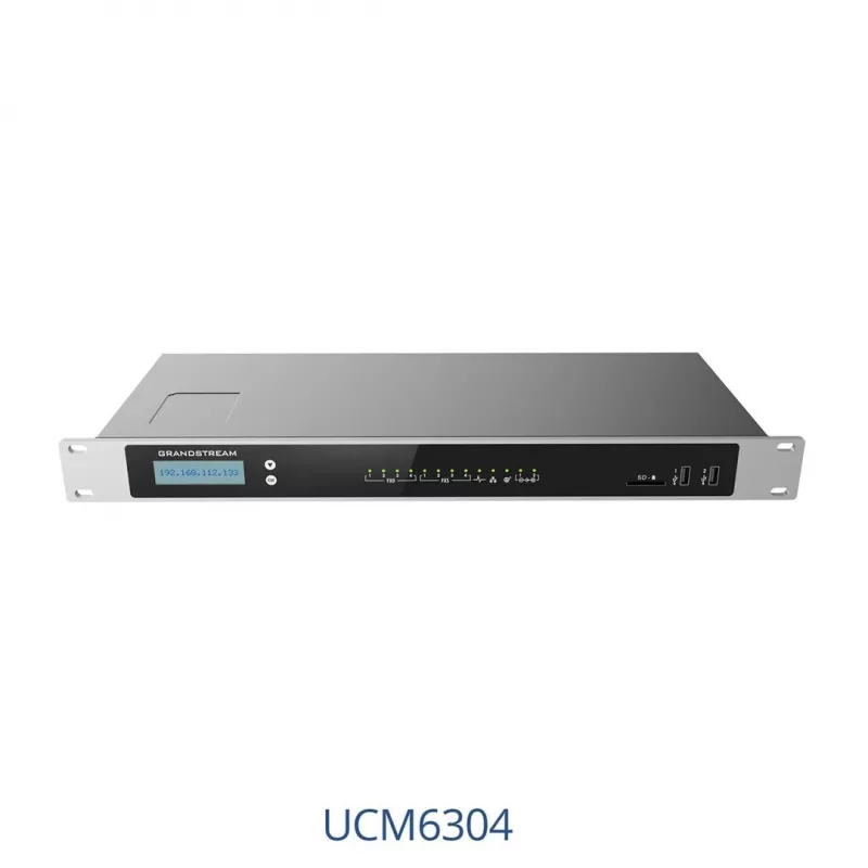 Grandstream UCM6304 IP PBX telefono stotis