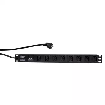 LogiLink PDU8A01 maitinimo skirstytuvas, 8x C13, 1U, 230 V, 10 A