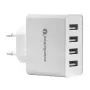everActive SC400 sieninis USB įkroviklis su 4x USB prievadais, 5 A bendra išėjimo srove, baltas