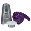 Nešiojamas dulkių siurblys Black & Decker NVC115W pilkai violetinis, be maišelio