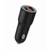 Automobilinis įkroviklis Gembird TA-UC-AC2PDQC38-CAR-01, USB-C, 38 W, 12–24 V, juodas