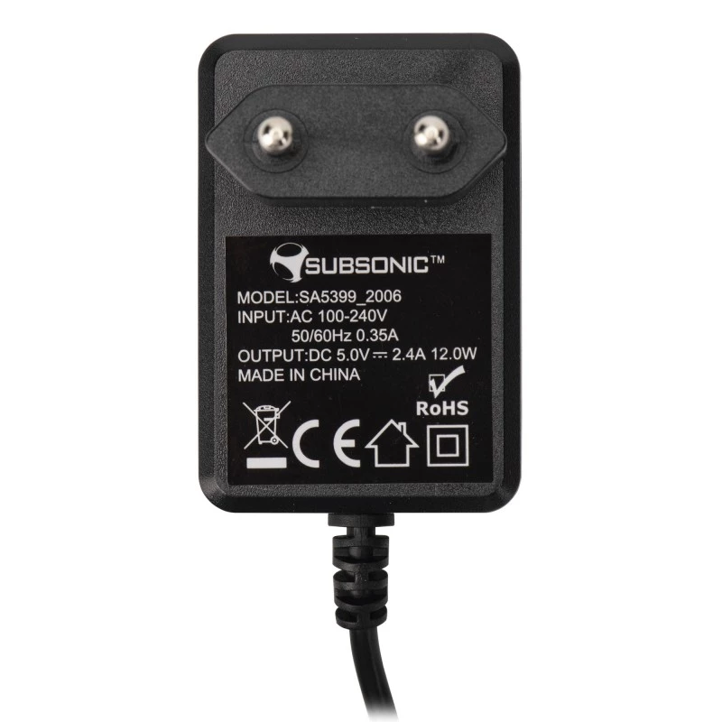 Sieninis įkroviklis SUBSONIC SA5399 15W kompaktiškas dizainas, skirtas Switch įrenginiams