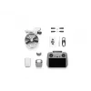 Dronas DJI Flip 4 su 48 MP kamera, 4K (3840x2160), 3110 mAh baterija, 16 m/s, 14 000 m nuotolis, 4 rotoriai, 0,249 kg, Juoda/Balta