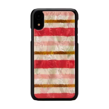 iKins dėklas iPhone XR — trumpas pyrago dizainas, juodas
