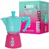 Kavos virimo puodas Bialetti 0005393 aliuminis mėlyna rožinė