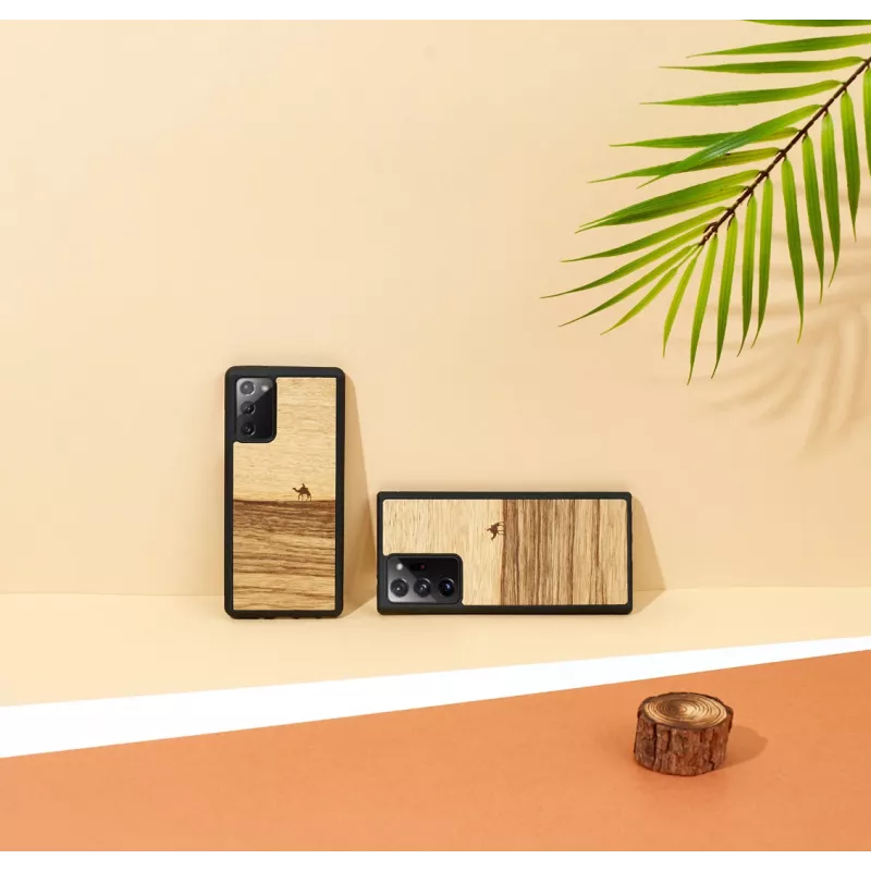 Apsauginis dėklas Man and Wood Galaxy Note 20 — terra black