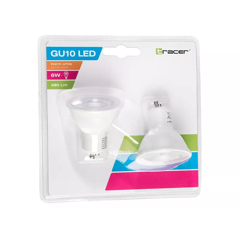Energiją taupanti LED lempa Tracer TRAZAR46501, E27, 9W, 806 lm, 3000 K, šilta balta