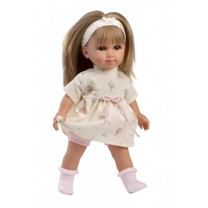 Lėlė Llorens Elena 35 cm – realistiniai bruožai, minkštas kūnas