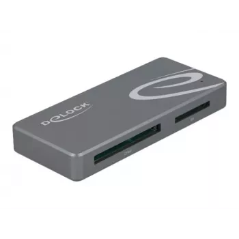 Card Reader DeLOCK USB Type-C, skirtas CFast SD ir USB Hub