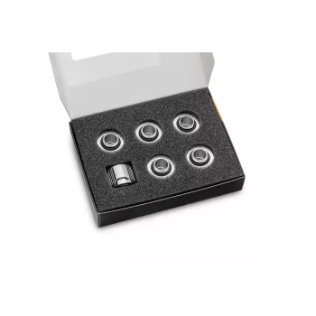 Fitting EK Water Blocks EK-Quantum Torque 6-Pack STC 10/16 Žalvaris Nikelis Sidabrinis