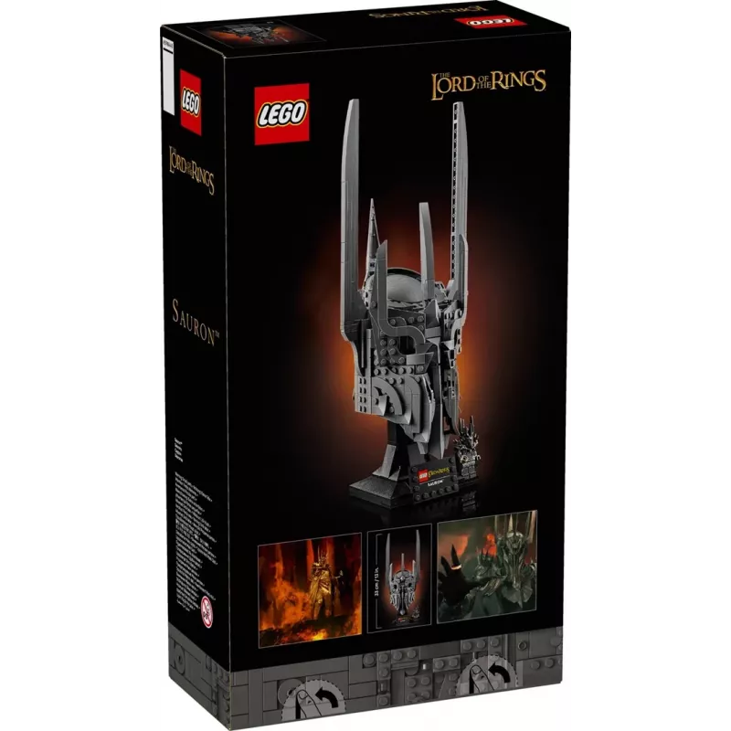 LEGO ICONS 11373 Žiedų Valdovas: Saurono Šalmas