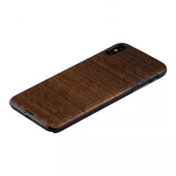 Dėklas Man&Wood iPhone XS Max koala black – natūralios medienos apsauga