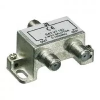 Wentronic Goobay koaksialinis skirstytuvas, 2 kryptys – skirstytuvas koaksialinėms TV sistemoms 5–1000 MHz (67019)