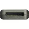 Inter-Tech K-1696-P2 USB-C į M.2 SSD adapteris, USB 3.2 Gen 2 (10 Gbit/s), PCIe NVMe ir SATA, juodas
